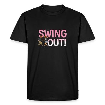 Swing Dancing Swing Out - T-shirt Premium bio Homme - noir - Devant - Nico (187cm)