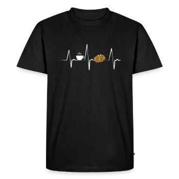 Hamburg Norddeutschland Franzbrötchen Cadeau - T-shirt Premium bio Homme - noir - Devant - Nico (187cm)