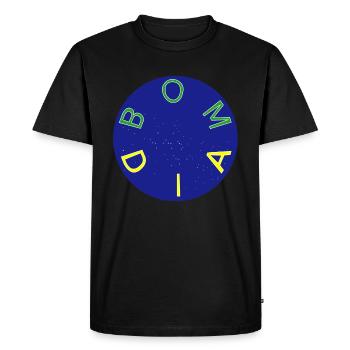 Brazil Flag Brazil Fans Gift - Men's Premium Organic T-Shirt - black - Front - Nico (187cm)