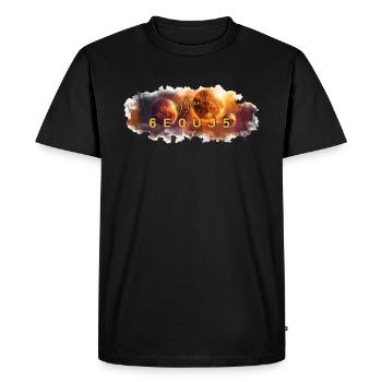 3 Body Trisolaris Problem 6EQUJ5 WOW - Men's Premium Organic T-Shirt - black - Front - Nico (187cm)