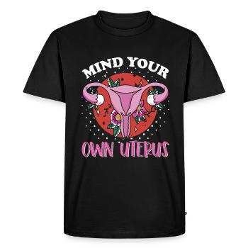 Feminist Women's Rights Female - Men's Premium Organic T-Shirt - black - Front - Nico (187cm)