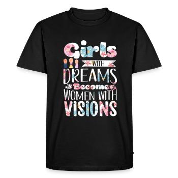 Feminist Women's Rights Female - Men's Premium Organic T-Shirt - black - Front - Nico (187cm)