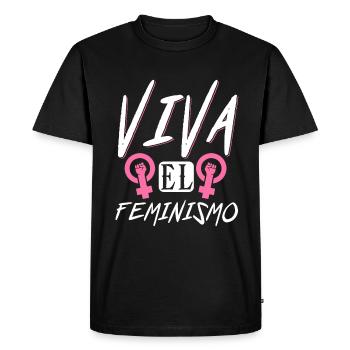 Feminist Women's Rights Female - Men's Premium Organic T-Shirt - black - Front - Nico (187cm)