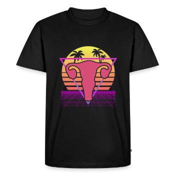 Feminist Women's Rights Female - Men's Premium Organic T-Shirt - black - Front - Nico (187cm)