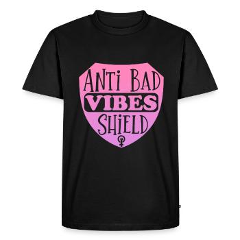 Feminist Women's Rights Female - Men's Premium Organic T-Shirt - black - Front - Nico (187cm)