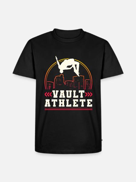 Parkour Freerunning Traceur - Männer Premium Bio T-Shirt - Schwarz