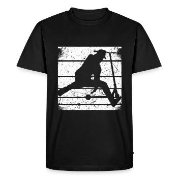 Stuntscooter Stunt Scooter Kick Tretroller Skater - T-shirt Premium bio Homme - noir - Devant - Nico (187cm)
