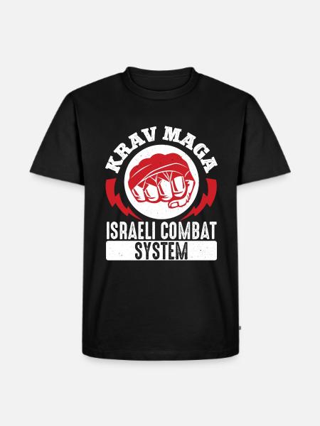 Krav Maga Apparel Israeli Self - Men's Premium Organic T-Shirt - black