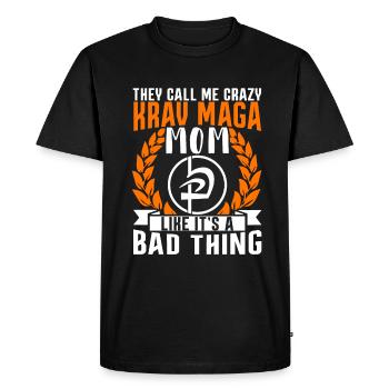 Krav Maga Apparel Israélien Self - T-shirt Premium bio Homme - noir - Devant - Nico (187cm)
