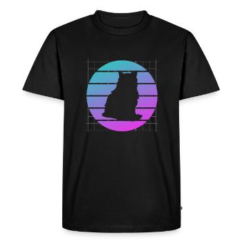 I Don't Go Anywhere Without My Bipod Coyote - Men's Premium Organic T-Shirt - black - Front - Nico (187cm)