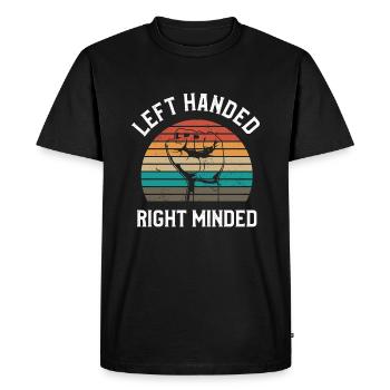 I Don't Go Anywhere Without My Bipod Coyote - Men's Premium Organic T-Shirt - black - Front - Nico (187cm)