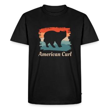 I Don't Go Anywhere Without My Bipod Coyote - Men's Premium Organic T-Shirt - black - Front - Nico (187cm)
