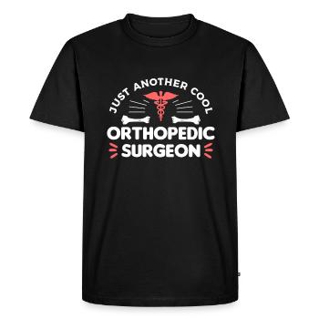 Just Another Cool Orthopedic Surgeon Orthopedist - Men's Premium Organic T-Shirt - black - Front - Nico (187cm)