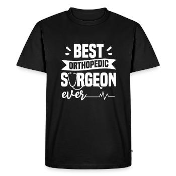 Best Orthopedic Surgeon Ever Orthopedist Doctor - Men's Premium Organic T-Shirt - black - Front - Nico (187cm)