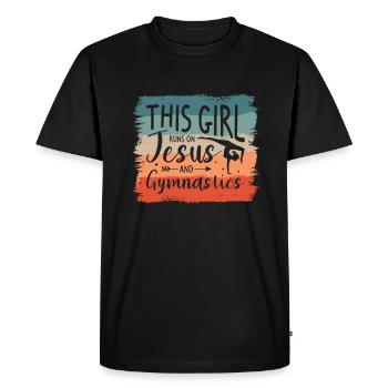 I'm The Crazy Rehab Nurse They Warned You About RN - Men's Premium Organic T-Shirt - black - Front - Nico (187cm)