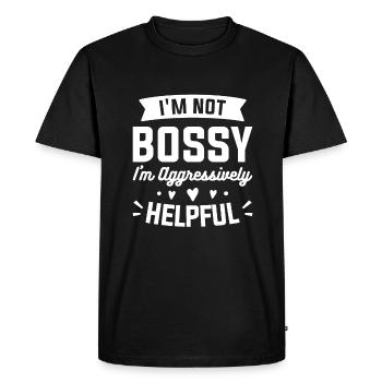 I'm The Crazy Rehab Nurse They Warned You About RN - T-shirt Premium bio Homme - noir - Devant - Nico (187cm)