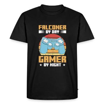 I'm The Crazy Rehab Nurse They Warned You About RN - Men's Premium Organic T-Shirt - black - Front - Nico (187cm)