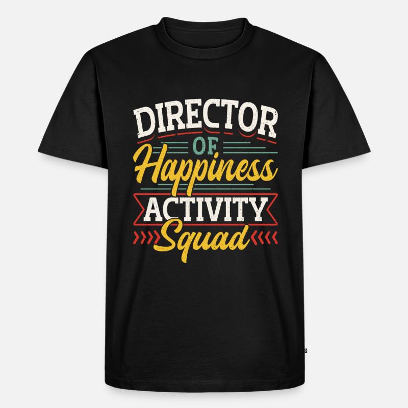 Activity Director Appreciation - Männer Premium Bio T-Shirt - Schwarz
