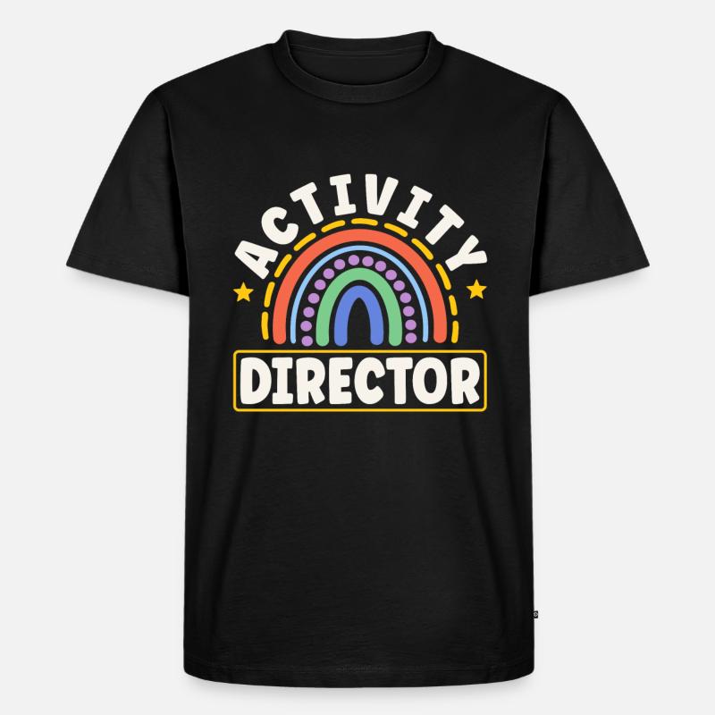 Activity Director Appreciation - Männer Premium Bio T-Shirt - Schwarz