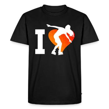 Roller Skating Women's Roller Skates Roller Skates - Men's Premium Organic T-Shirt - black - Front - Nico (187cm)