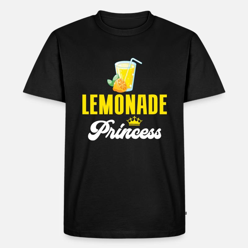 Limonade Geschenkideen - Männer Premium Bio T-Shirt - Schwarz