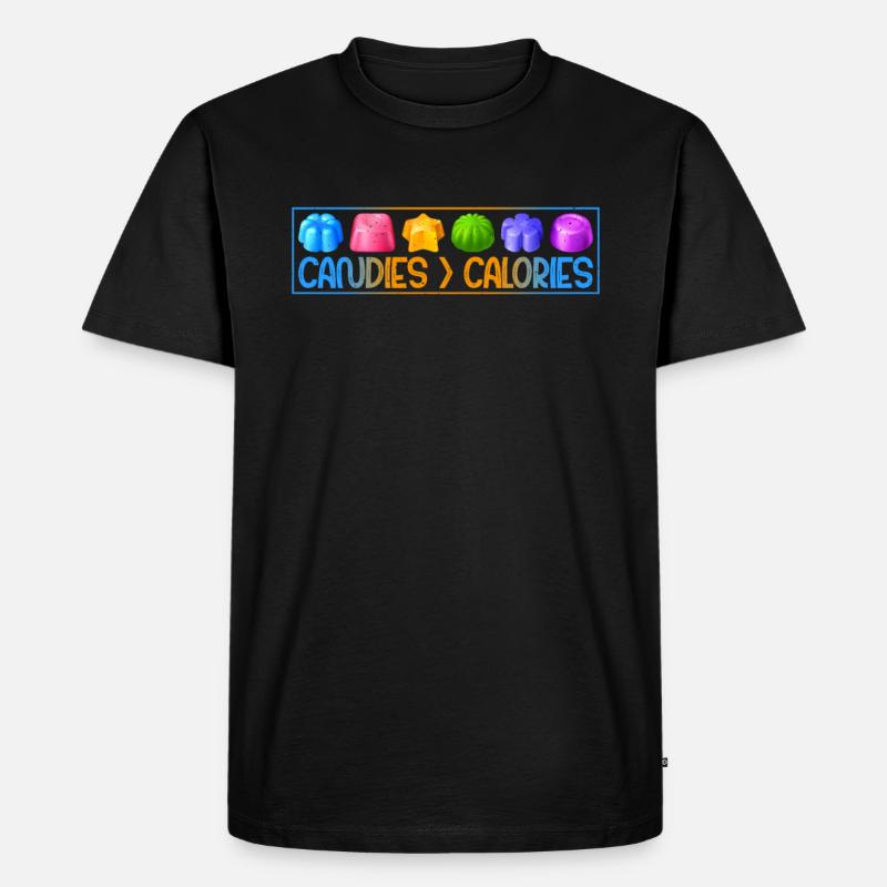 Candy Gift - Männer Premium Bio T-Shirt - Schwarz