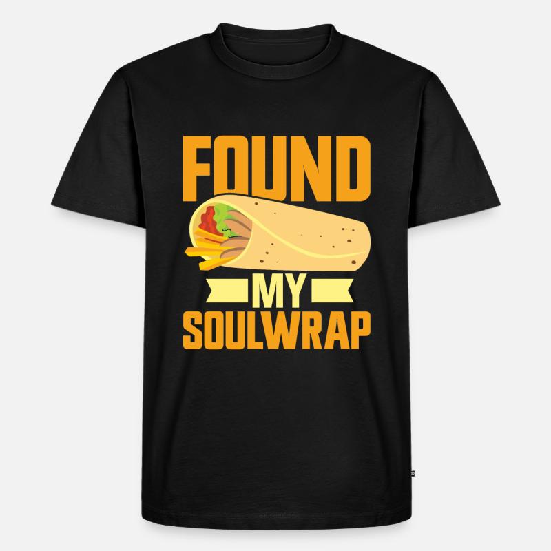 Burrito Gift - Männer Premium Bio T-Shirt - Schwarz