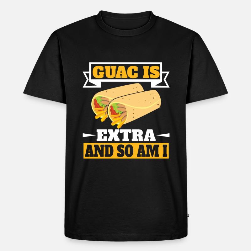 Burrito Gift - Männer Premium Bio T-Shirt - Schwarz