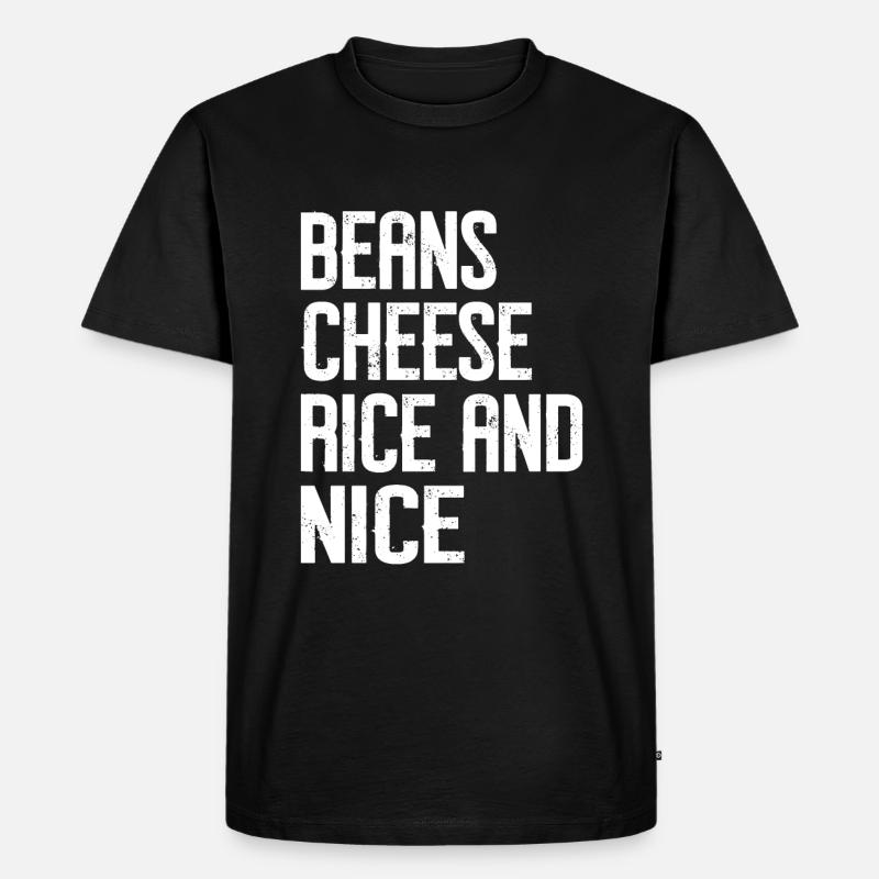 Burrito Gift - Männer Premium Bio T-Shirt - Schwarz