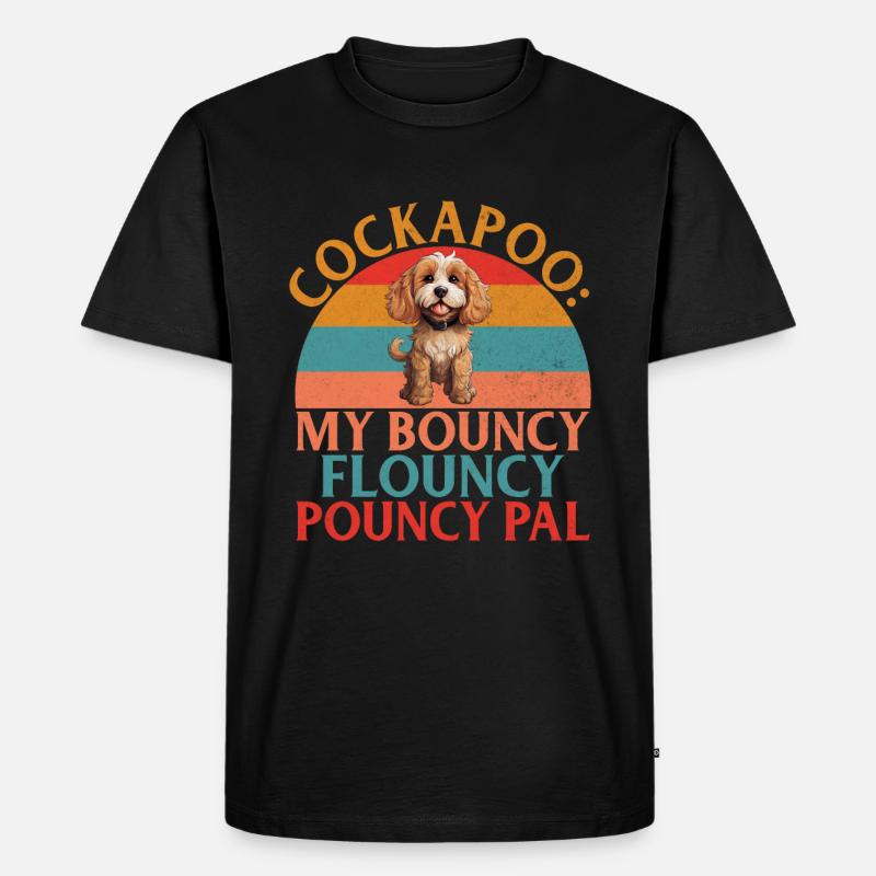 Cockapoo Gifts - Männer Premium Bio T-Shirt - Schwarz