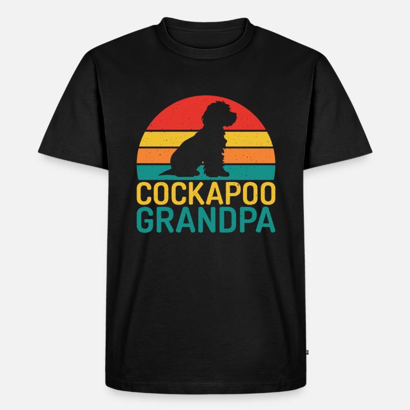 Cockapoo Gifts - Männer Premium Bio T-Shirt - Schwarz