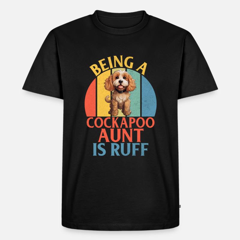 Cockapoo Gifts - Männer Premium Bio T-Shirt - Schwarz