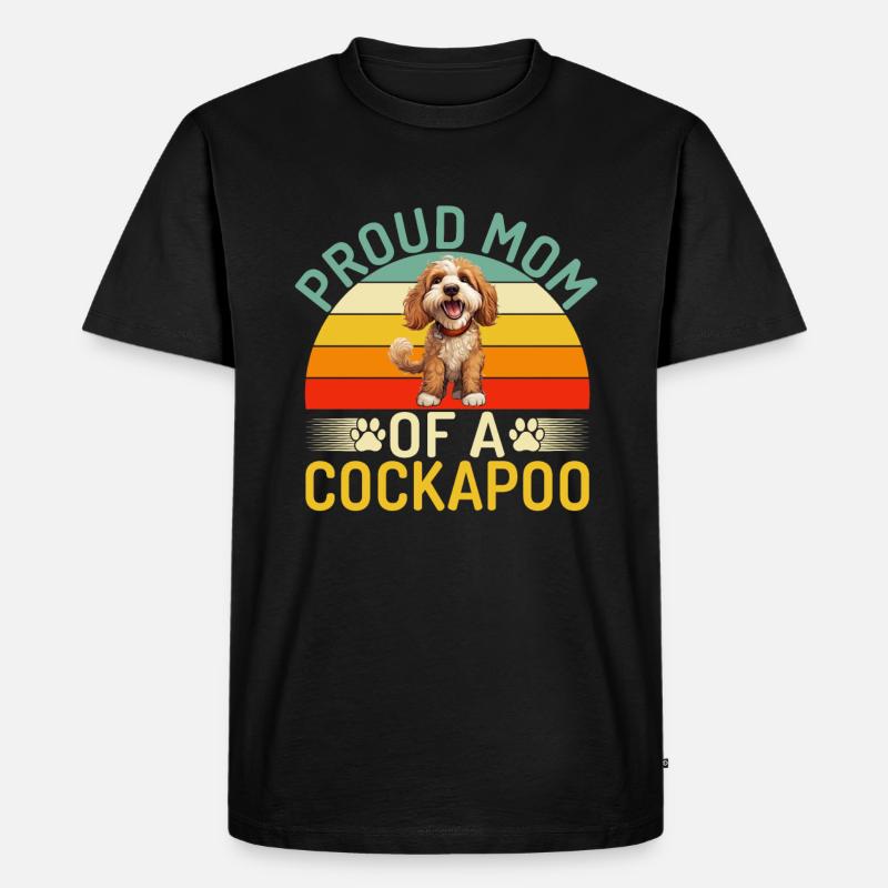 Cockapoo Gifts - Männer Premium Bio T-Shirt - Schwarz