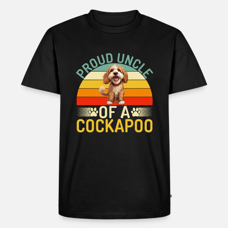 Cockapoo Gifts - Männer Premium Bio T-Shirt - Schwarz