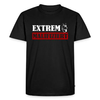 Malified Belgian Malinois IGP Dog Sports Dogs - Men's Premium Organic T-Shirt - black - Front - Nico (187cm)