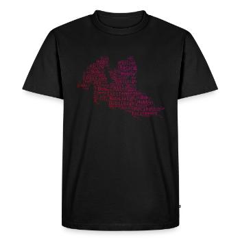 Bobsleigh Bob Riding Bobsleigh à deux hommes femmes - T-shirt Premium bio Homme - noir - Devant - Nico (187cm)