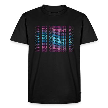 Java Developer - Men's Premium Organic T-Shirt - black - Front - Nico (187cm)