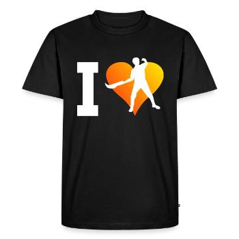 Jai Alai Basque Pelota Pelota Men's Pelota vasca - Men's Premium Organic T-Shirt - black - Front - Nico (187cm)