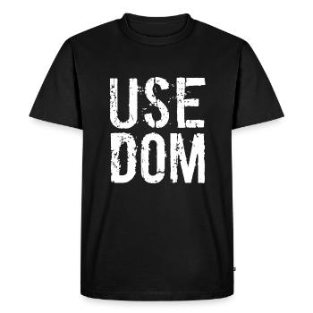 Île d’Usedom, mer Baltique, Mecklembourg-Poméranie-Occidentale - T-shirt Premium bio Homme - noir - Devant - Nico (187cm)