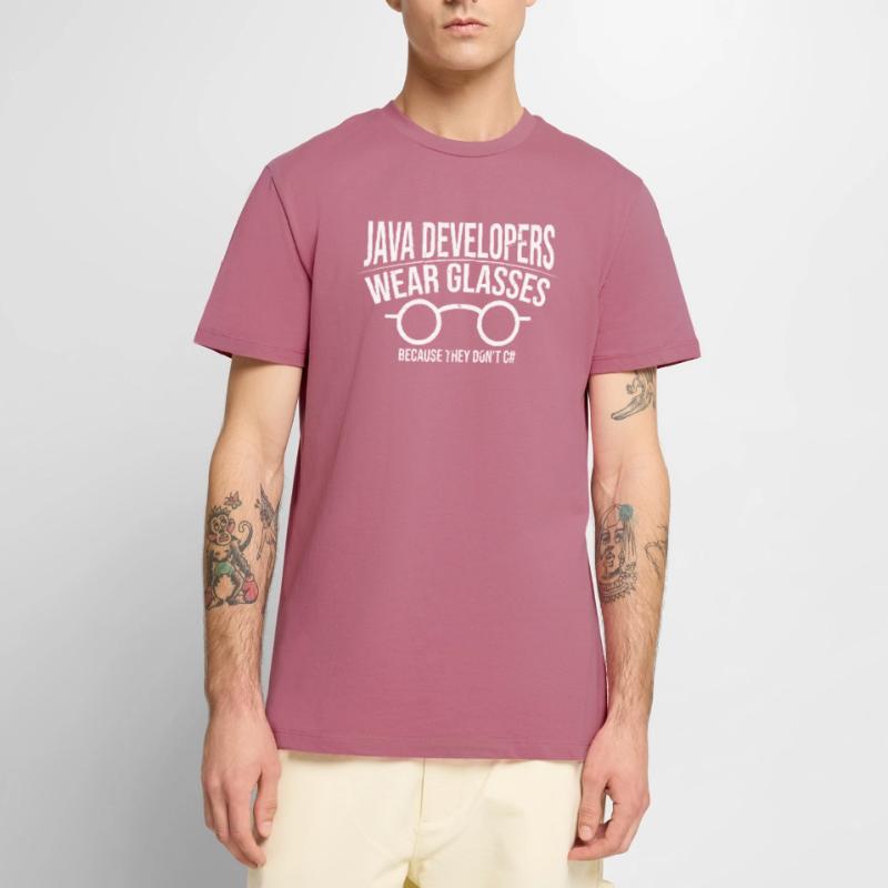 Java Developer Men's Premium Organic T-Shirt