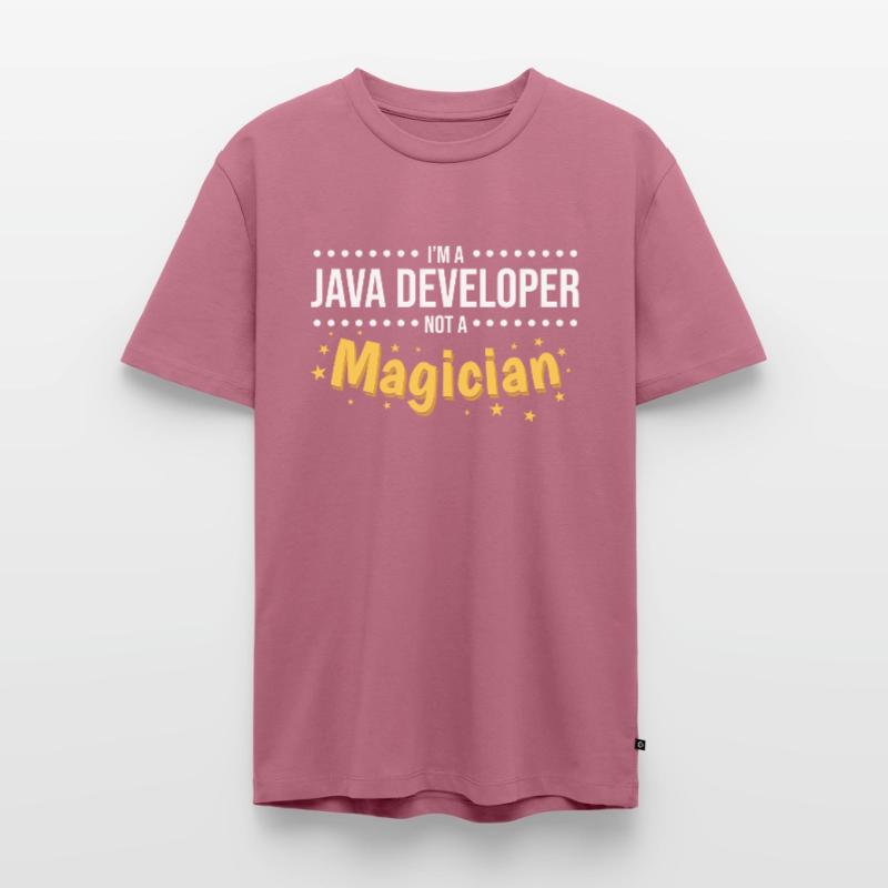 Java Developer Men's Premium Organic T-Shirt