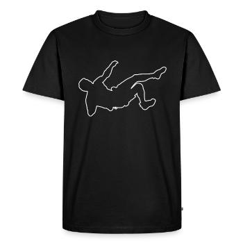 Climber Bouldering Women's Boulder Climber - Men's Premium Organic T-Shirt - black - Front - Nico (187cm)