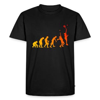 Raquette de padel pour femme Raquette de padel - T-shirt Premium bio Homme - noir - Devant - Nico (187cm)