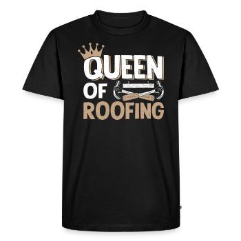 Dachdecker Dachdeckerei Dachklempner Roofer - T-shirt Premium bio Homme - noir - Devant - Nico (187cm)