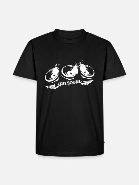 design sound reggea - T-shirt Premium bio Homme - noir