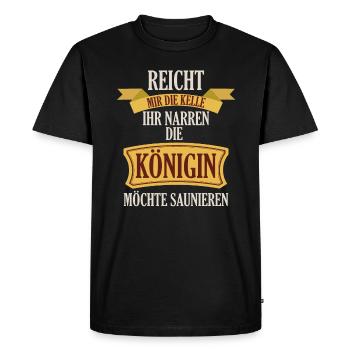 Cool Sauna Sauna Sauna Lovers Gift 0295 - Men's Premium Organic T-Shirt - black - Front - Nico (187cm)