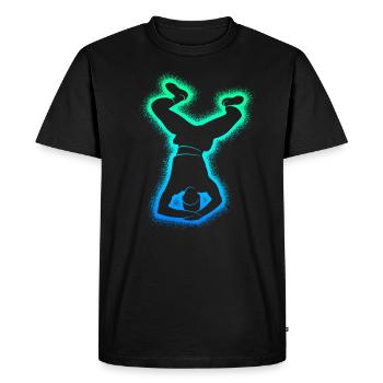 Breakdance Dance Breakdancer Men's Breakdancing - Men's Premium Organic T-Shirt - black - Front - Nico (187cm)