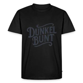 Sarcasm Dunkelbunt Black Edition Gothic - Men's Premium Organic T-Shirt - black - Front - Nico (187cm)