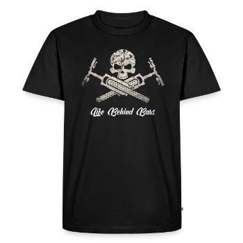 VTT VTT Skull - T-shirt Premium bio Homme - noir - Devant - Nico (187cm)