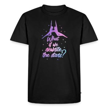 cirque - T-shirt Premium bio Homme - noir - Devant - Nico (187cm)